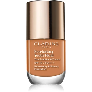 Clarins Everlasting Youth Fluid rozjasňující make-up SPF 15 odstín 114 Cappuccino 30 ml