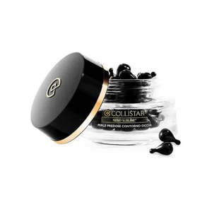 Collistar Nero Sublime® Precious Pearls Eye Contour zpevňující oční sérum v kapslích 40 cap