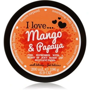 I love... Mango & Papaya tělové máslo 200 ml