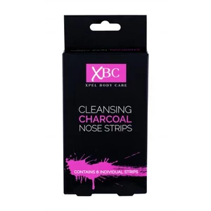 Charcoal Cleansing Nose Strips čistiaca náplasť na zanesené póry na nose 6 ks
