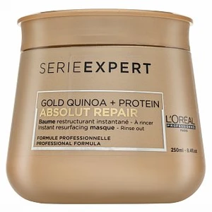 L´Oréal Professionnel Série Expert Absolut Repair Gold Quinoa + Protein Instant Resurfacing Masque 250 ml maska na vlasy pro ženy na poškozené vlasy