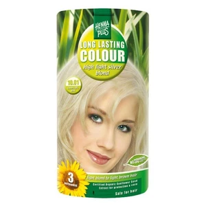 HennaPlus Dlhotrvajúca farba na vlasy 100 ml (Long Lasting Colour) 10.01 Strieborná blond