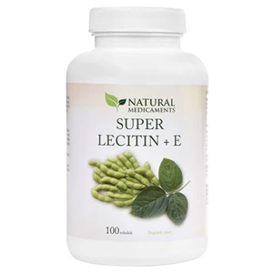 Natural Medicaments Super Lecitín + E 100 tob.