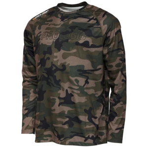 Prologic Camiseta de manga corta Camo Long Sleeve T-Shirt Camo L