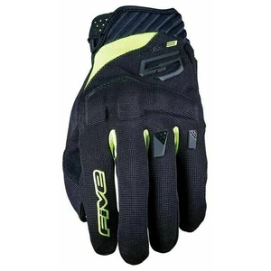 Five RS3 Evo Black/Fluo Yellow XL Rukavice