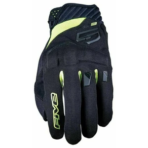 Five RS3 Evo Black/Fluo Yellow XL Guantes de moto