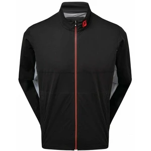 Footjoy Hydroknit Mens Jacket Black Red XL