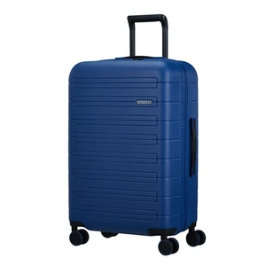 American Tourister Skořepinový cestovní kufr Novastream M EXP 64/73 l - tmavě modrá