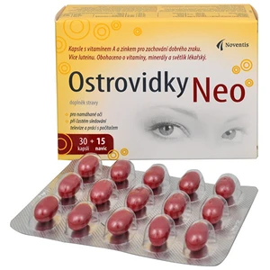 Noventis Ostrovidky Neo 30 kapsúl + 15 kapsúl ZADARMO