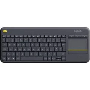 Logitech Wireless Living-Room Keyboard K400 Plus, black CZ