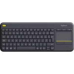 Logitech Wireless Touch Keyboard K400 plus, USB,CZ