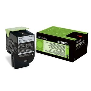 Lexmark originální toner 80C2HKE, black, 4000str., Lexmark CX410/510