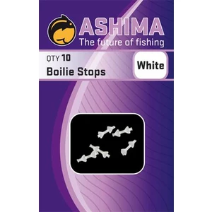 Ashima boilies zarážky-biele