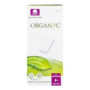 Organyc menstr. vložky z biobavlny slipové+ 24ks