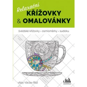 Relaxační křížovky a omalovánky