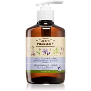 Green Pharmacy Body Care Sage & Allantoin zklidňující gel na intimní hygienu 370 ml