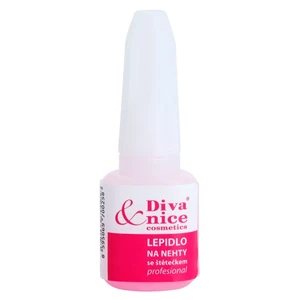 Diva & Nice Cosmetics Accessories lepidlo na nechty so štetčekom