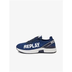 Dark Blue Girls Sneakers Replay - Girls