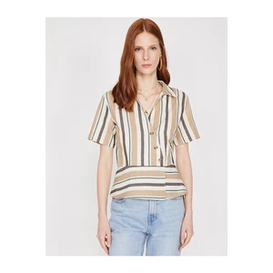 Koton Blouse - Beige - Regular fit