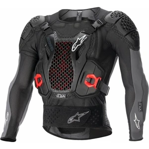 Alpinestars Geacă de protecție Bionic Plus V2 Negru/Antracit/Roșu XL