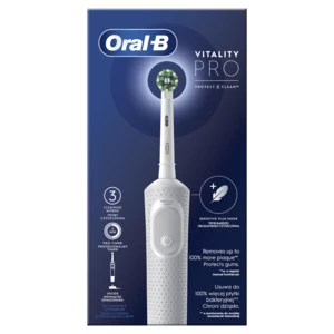 Oral B Vitality Pro Protect x Clean elektrický zubní kartáček White