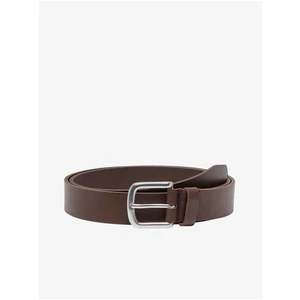 Dark Brown Leather Belt ONLY & SONS Boon - Men