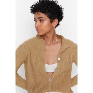 Trendyol Cardigan - Brown - Regular fit