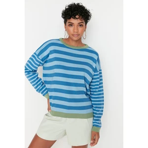 Trendyol Sweater - Green - Regular fit