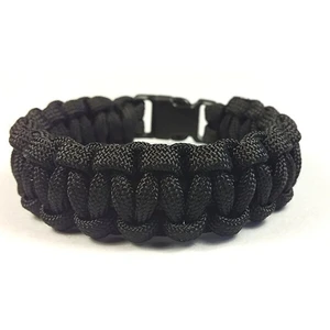 Cordell Paracord náramek Solomon Černá M ( 18 - 19 cm )