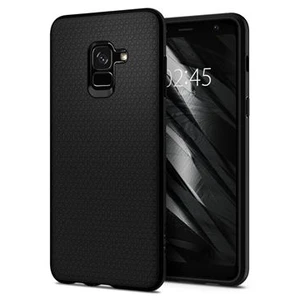 Tok Spigen Liquid Air Samsung Galaxy A7 2018 - A750F, Matte fekete