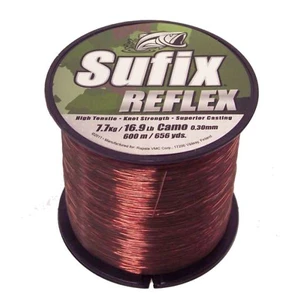 Sufix - rybársky vlasec reflex 600 m camo-priemer 0,35 mm / nosnosť 10,5 kg