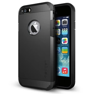 Spigen Tough Armor tok Apple iPhone 6 és 6S, Smooth Black