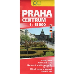 PRAHA centrum 1 : 15 000 [MAPA]