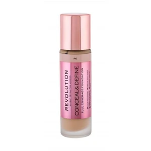 Makeup Revolution Conceal & Define krycí make-up odstín F6 23 ml