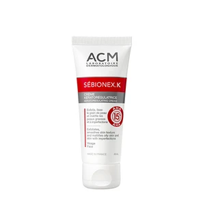 ACM Keratoregulační krém na problematickou pleť a obsahem AHA kyselin Sébionex K (Keratoregulating Cream) 40 ml