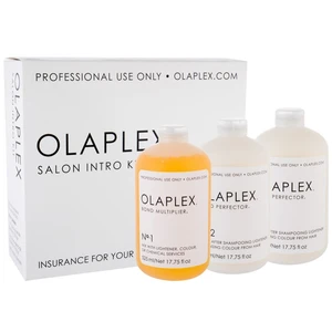 Olaplex Sada pro barvené nebo chemicky ošetřené vlasy (Salon Intro Kit) 3 x 525 ml