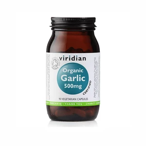 Viridian Organic Garlic 500 mg (Česnek) 90 kapslí