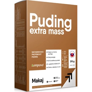Kompava Extra Mass Pudding 6 x 35 g Čokoláda-Vanilka