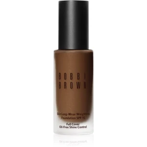 Bobbi Brown Skin Long-Wear Weightless Foundation dlhotrvajúci make-up SPF 15 odtieň Warm Walnut (W-096) 30 ml