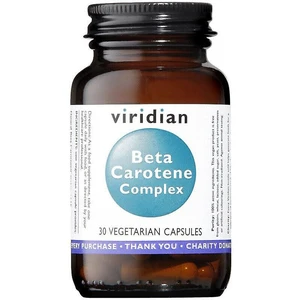 Viridian Beta Carotene Complex (Beta karoten) 30 kapslí