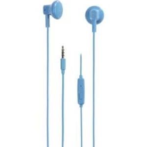 Hi-Fi špuntová sluchátka Vivanco BUDZ BLUE 38927, modrá