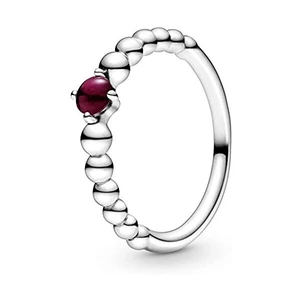 Pandora Stříbrný prsten pro ženy narozené v lednu 198867C08 50 mm