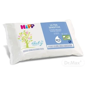 Hipp Babysanft Ultra Sensitive vlhčené čisticí ubrousky pro děti bez parfemace 52 ks