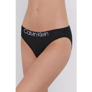 Calvin Klein černé kalhotky Bikini