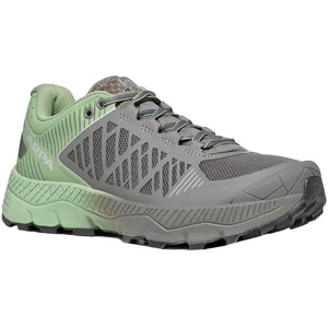 Scarpa Womens Outdoor Shoes Spin Ultra Shark/Mineral Green 36