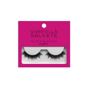 Gabriella Salvete Umelé riasy s lepidlom Flirty (False Eyelash Kit)
