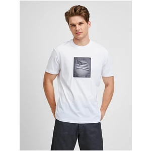 White Men's T-Shirt Armani Exchange - Men's