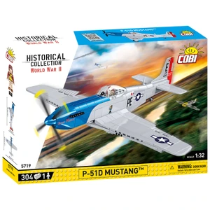 Cobi 5719 II. svetová vojna Stíhacie lietadlo North American P-51D Mustang