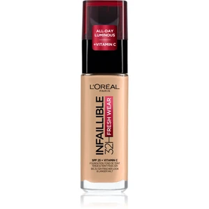 L’Oréal Paris Infaillible 32H Fresh Wear dlhotrvajúci tekutý make-up odtieň 120 Vanilla 30 ml