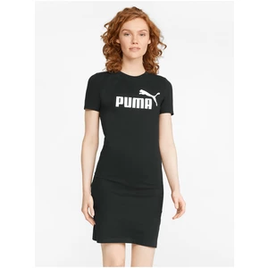 Černé dámské šaty s potiskem Puma - Dámské